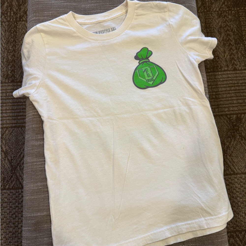 baseball lifestyle  101 popular bag chasing money youth tshirt